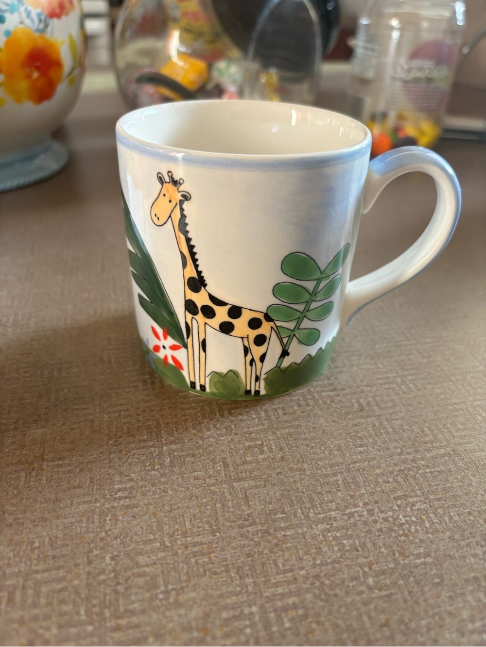 Whittard of Chelsea Blue & White Tea Cup